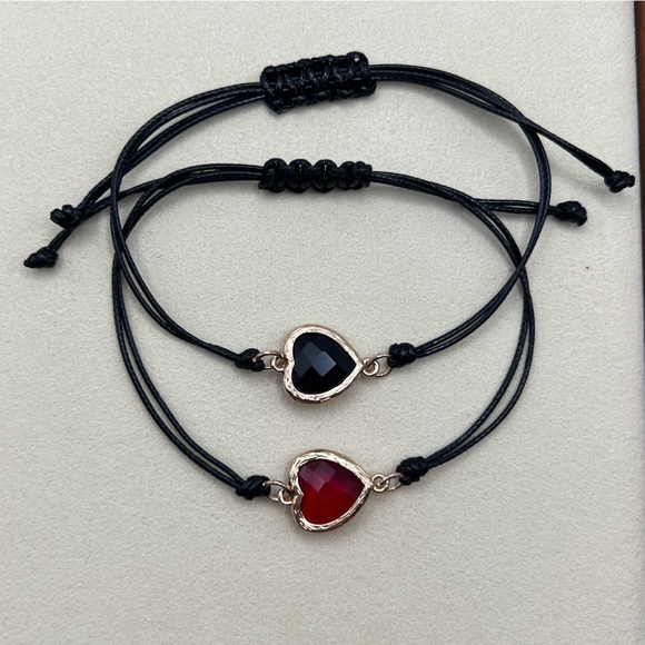 Cute Handmade bracelets with hearts! BOTH SOLD SEPARATELY ! - Picture 4 of 6